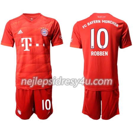 Fotbalový Dres FC Bayern Mnichov ROBBEN 10 Dětské Domácí 2019/20